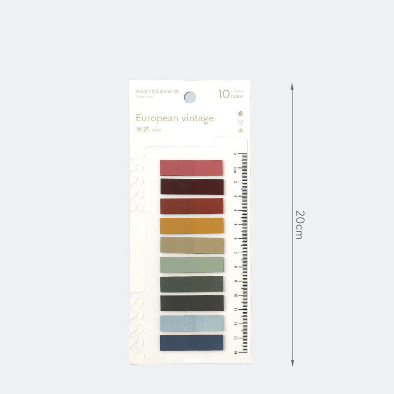 Marques - Pages autocollant